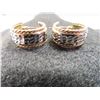 Image 4 : 10 Yellow & White Gold hoop earrings.  Very nice condition.