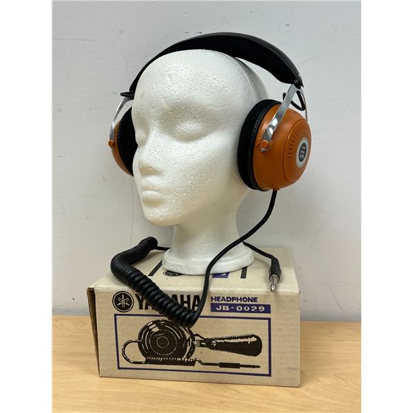 Vintage Yamaha Headphones with Original Box (might be new old 