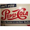 Image 2 : Vintage pepsi cola sign