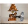 Image 1 : Vintage Copper Horse shaped  lamp