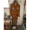 Image 1 : Native Scout  Leather Coat with Gunbelt and
