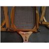 Image 4 : 4 Vintage Tennis rachets and Presses