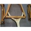 Image 5 : 4 Vintage Tennis rachets and Presses