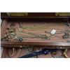Image 4 : Jewelry box w/ large collection of vintage jewelry