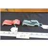 Image 1 : 2- Manoil 1930's Cast Futoristic Car