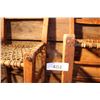 Image 2 : 2- Primitive Handmade Wooden  Chairs