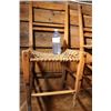 Image 4 : 2- Primitive Handmade Wooden  Chairs