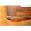 Image 4 : Primitive Corner Oak display case cabinet