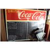 Image 1 : Large Coca cola scoreboard - wood frame