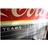 Image 5 : Large Coca cola scoreboard - wood frame