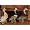 Image 1 : 3 Jim Beam goose liquor bottles