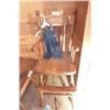 Image 1 : Wood high chair c/w foot rest