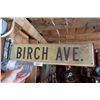 Image 2 : Two Sided "Birch Ave" street sign