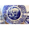 Image 2 : Delfts Plates 15'' and 11'' Grandma Reading