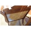 Image 10 : Antique bedroom chair w/ very detailed clawfeet
