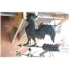 Image 2 : Weather vane Copper Rooster on Base