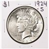 1924-S $1 Peace Silver Dollar Coin