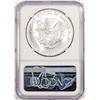 Image 2 : 2002 $1 American Silver Eagle Coin NGC MS70