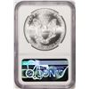 Image 2 : 2003 $1 American Silver Eagle Coin NGC MS70