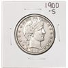 Image 1 : 1900-S Barber Half Dollar Coin