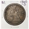 1860-O $1 Seated Liberty Silver Dollar Coin