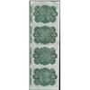 Image 2 : Uncut Sheet of (4) State of Louisiana Baby Bond Obsolete Notes