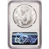 Image 2 : 2002 $1 American Silver Eagle Coin NGC MS70