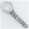 Image 6 : Rolex Ladies Stainless Steel White Dial Datejust Wristwatch