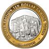 Image 2 : .999 Fine Silver Aladdin Resort & Casino Las Vegas $10 Limited Edition Gaming Token