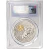 Image 2 : 2008 Kazakhstan 100 Tenge Proof Chingiz Khan Silver Coin PCGS PR70DCAM