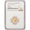 Image 1 : 2011 $5 American Gold Eagle Coin NGC MS69 25th Anniversary