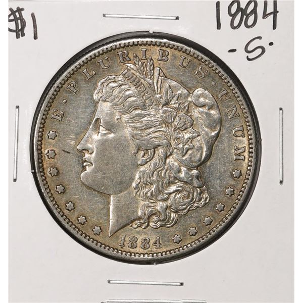 1884-S $1 Morgan Silver Dollar Coin