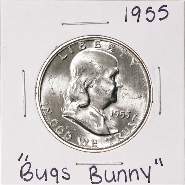 1955 "Bugs Bunny" Franklin Half Dollar Coin