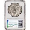 Image 2 : 1887GA JS Mexico 8 Reales Silver Coin NGC Chopmarked