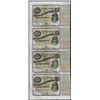 Image 1 : Uncut Sheet of (4) State of Louisiana Baby Bond Obsolete Notes
