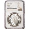 Image 1 : 1881-O $1 Morgan Silver Dollar Coin NGC MS62