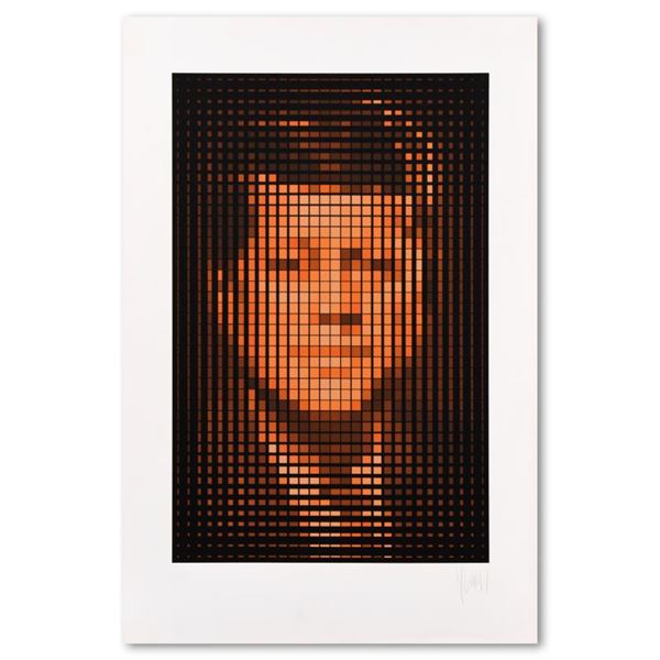 Yvaral "JFK" Limited Edition Serigraph on Paper