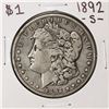 Image 1 : 1892-S $1 Morgan Silver Dollar Coin