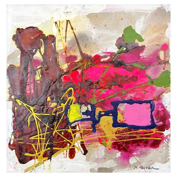 Moshe Leider Original Acrylic on Canvas