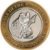 Image 1 : .999 Silver Hole in the Wall Casino Danbury, WI $10 Limited Edition Gaming Token