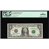 Image 1 : 2001 $1 Federal Reserve Note Mismatched Serial Number Error Fr.1926-D PCGS Fine 15PPQ