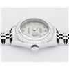 Image 8 : Rolex Ladies Stainless Steel Diamond Datejust Wristwatch
