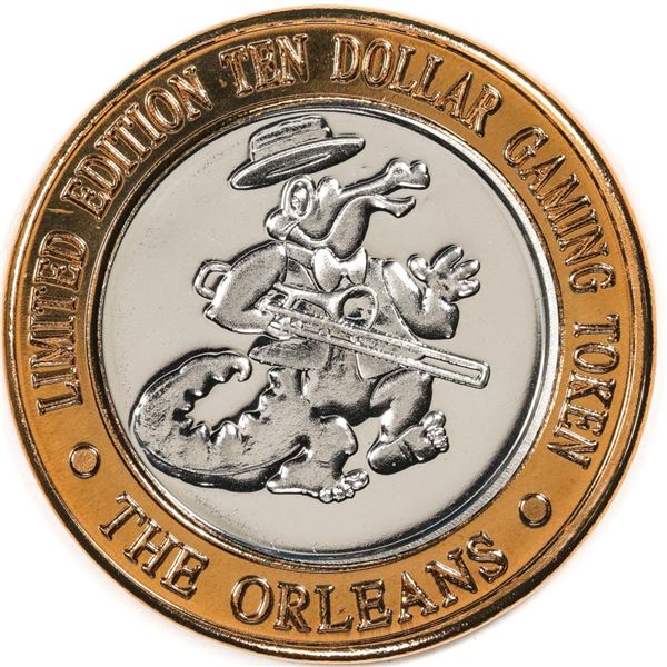 .999 Silver The Orleans Hotel & Casino Las Vegas, NV $10 Casino Token Limited Edition