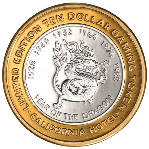 .999 Silver Sam Boyd's Sam's Town $10 Casino Gaming Token Limited Edition