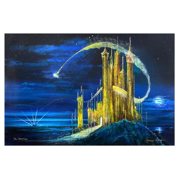 Peter & Harrison Ellenshaw "Gold Castle" Limited Edition Giclee on Canvas