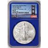 Image 1 : 2021(S) Type 1 $1 American Silver Eagle Coin NGC MS70 FDI San Francisco Blue Core