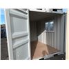 Image 5 : 12FT GREY OFFICE STORAGE SHIPPING CONTAINER 144"L X 87.5"W X 99"H WITH DUAL