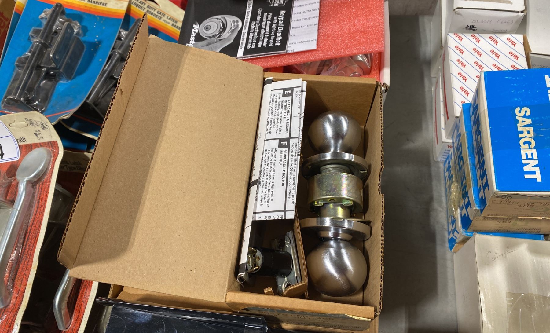 TAYMOR KEYLESS DEADBOLTS, MASTER LOCK DOOR KNOBS, & DOOR KNOBS - Able ...