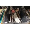 Image 2 : 4 STORAGE BINS OF MASTER LOCK STEERING WHEEL LOCKS, ASSORTED DEADLOCKS, TAYMOR DOOR KNOBS, KEY