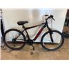 Image 1 : HYPER BOUNTY TRAIL 26 BLACK AND RED 18 SPEED FRONT SUSPENSION HYBRID BIKE